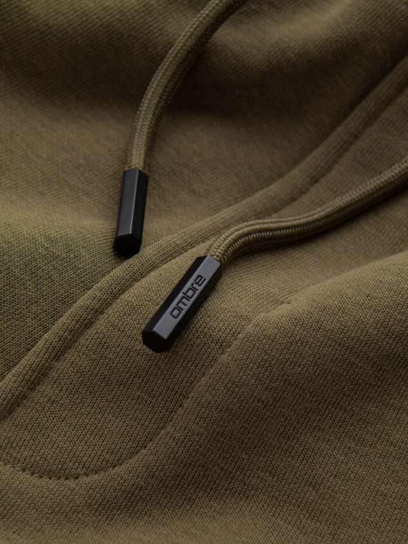 Ombre Clothing Moške bombažne trenirke BASIC Ombre Clothing