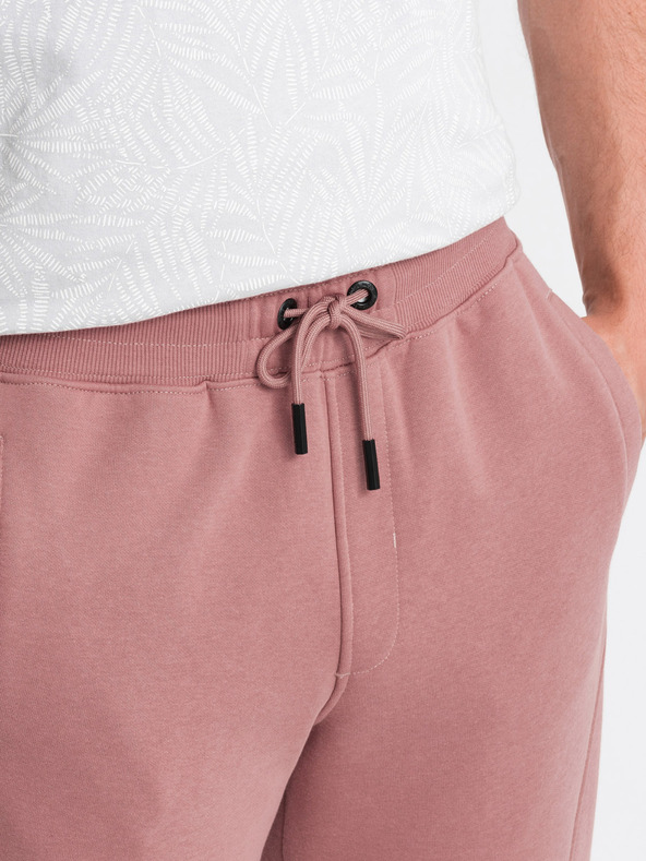 Ombre Clothing Moške bombažne trenirke BASIC jogger Ombre Clothing