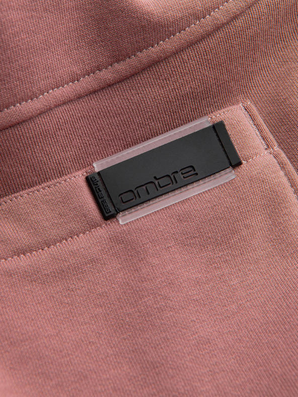 Ombre Clothing Moške bombažne trenirke BASIC jogger Ombre Clothing