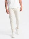 Ombre Clothing Moške bombažne trenirke BASIC Ombre Clothing