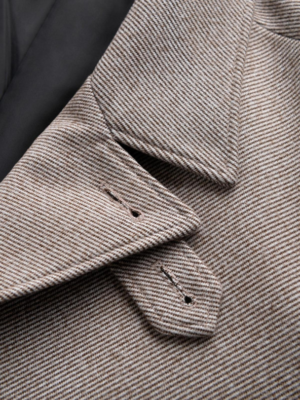 Ombre Clothing Moški enonadstropni plašč Ombre Clothing