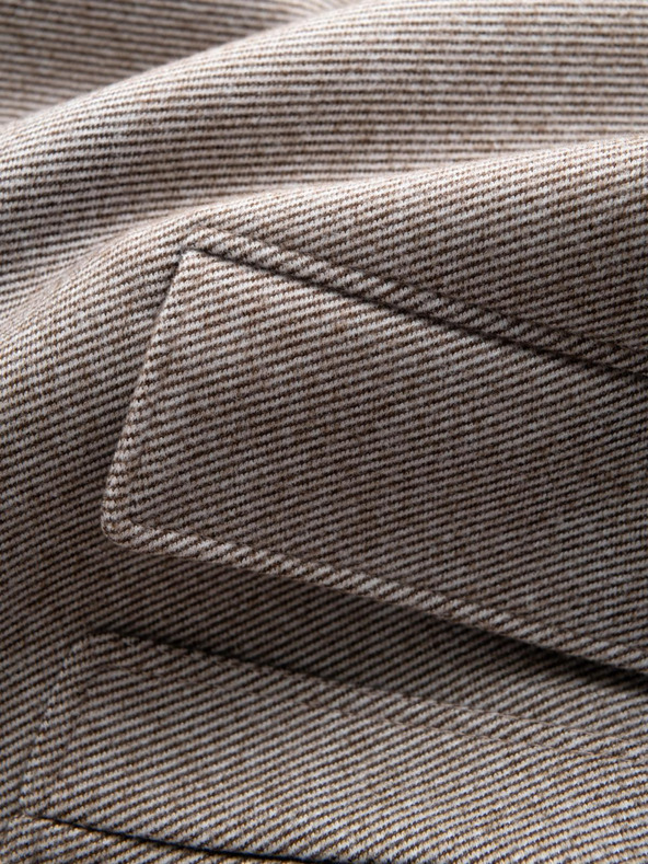 Ombre Clothing Moški enonadstropni plašč Ombre Clothing