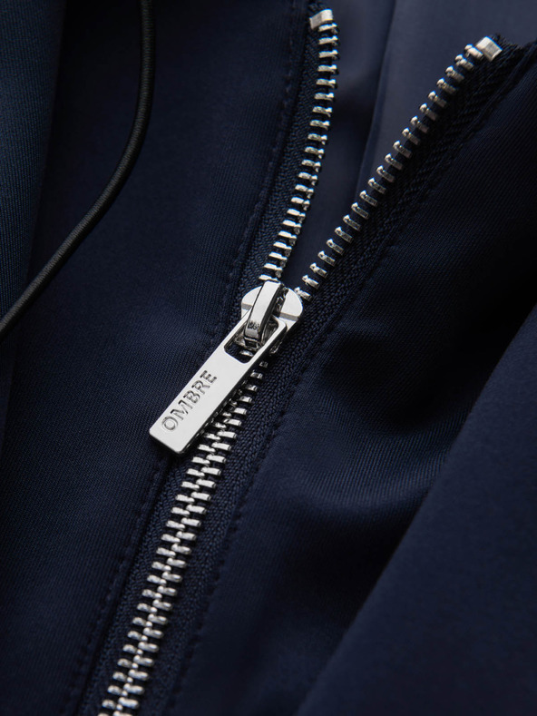 Ombre Clothing Moška jakna z odstranljivo podlogo in kapuco Ombre Clothing