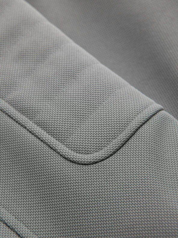 Ombre Clothing Moška jakna z žepi in ovratnikom Ombre Clothing