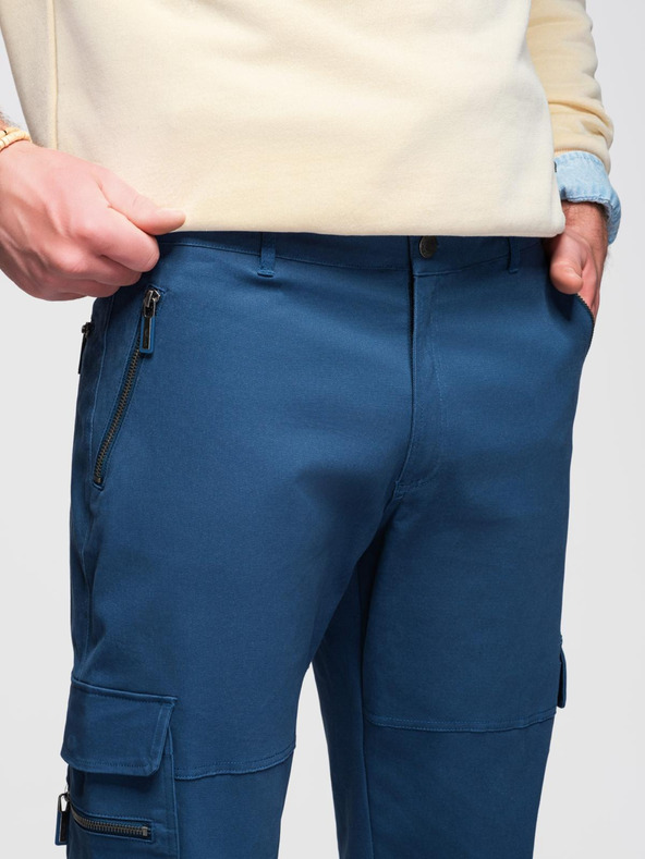 Ombre Clothing Moška oblačila Ombre STRAIGHT LEG CARGO V1 OM-PACG-0204