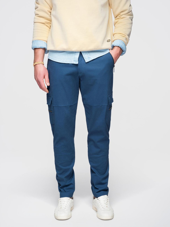 Ombre Clothing Moška oblačila Ombre STRAIGHT LEG CARGO V1 OM-PACG-0204