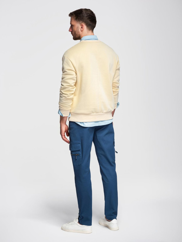 Ombre Clothing Moška oblačila Ombre STRAIGHT LEG CARGO V1 OM-PACG-0204