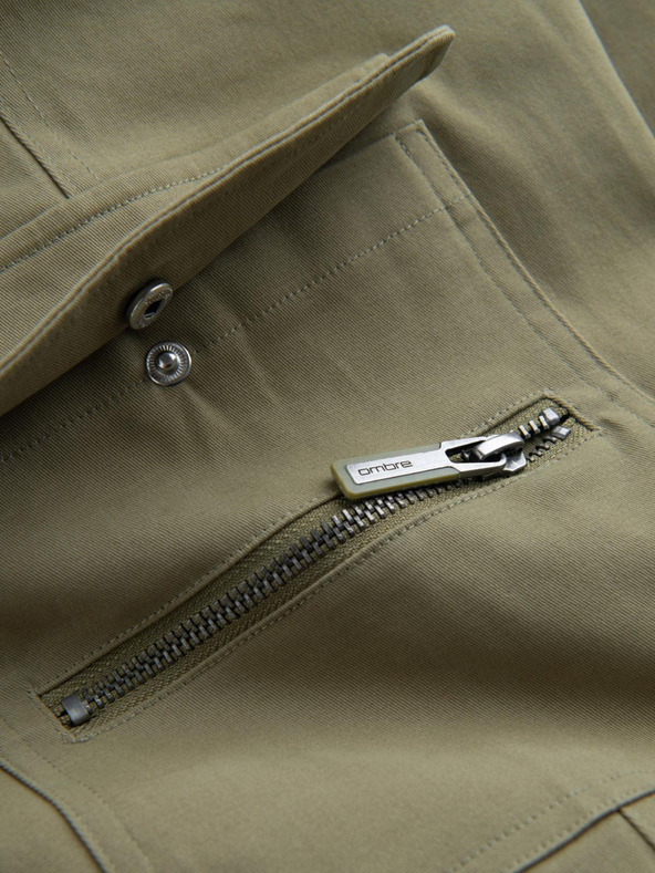 Ombre Clothing Moška oblačila Ombre STRAIGHT LEG CARGO V2 OM-PACG-0204