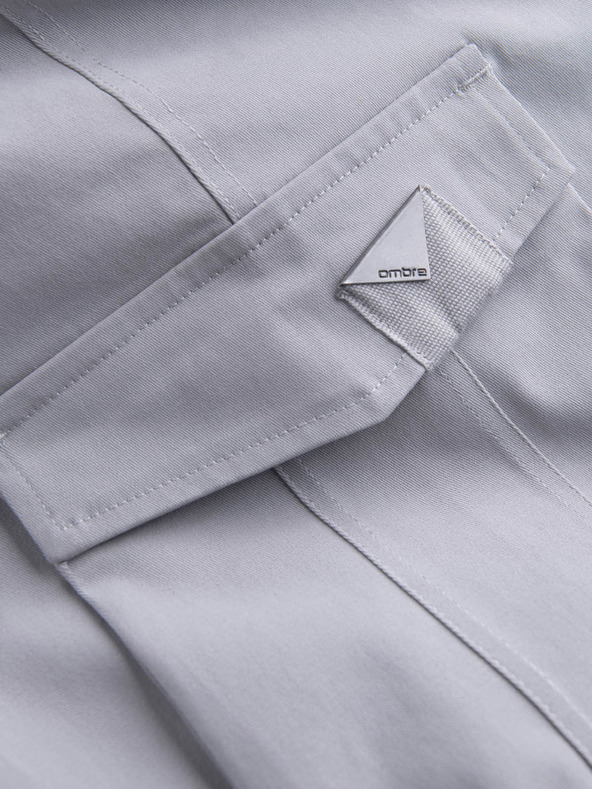 Ombre Clothing Moška oblačila Ombre STRAIGHT LEG CARGO V3 OM-PACG-0196