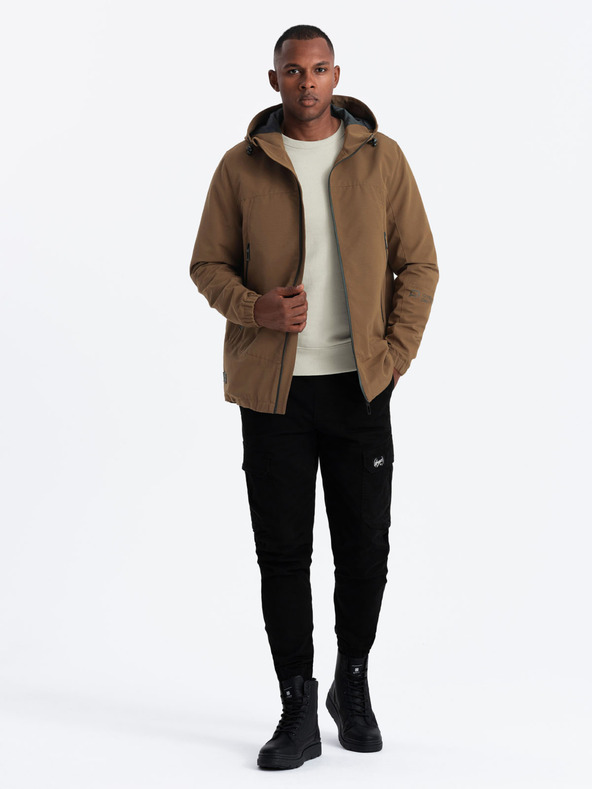 Ombre Clothing Moška jakna s kapuco Ombre Clothing V2 OM-JANP-0191