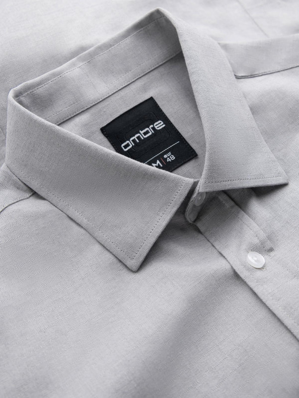 Ombre Clothing Moška majica Ombre Clothing SLIM FIT V2 OM-SHCS-0175