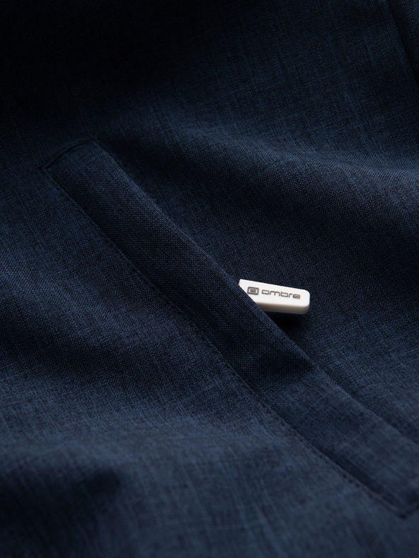 Ombre Clothing Moška lahka športna jakna s podlogo iz flisa Ombre Clothing