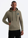 Ombre Clothing Moška kengurujčka s kapuco Ombre Clothing