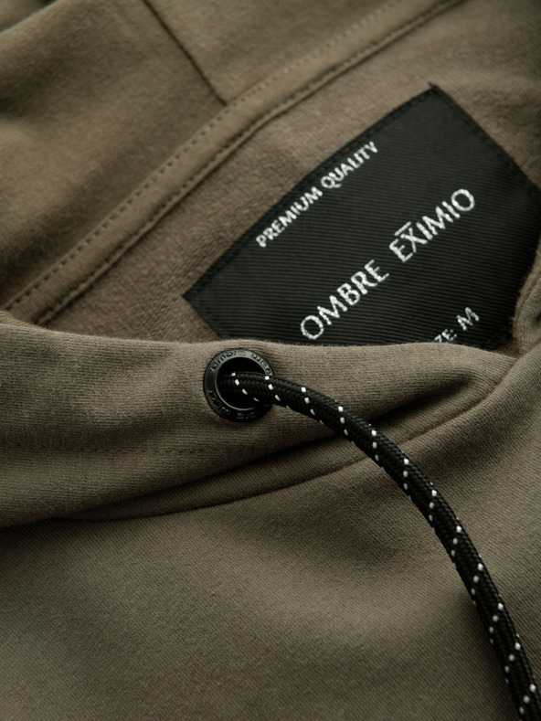 Ombre Clothing Moška kengurujčka s kapuco Ombre Clothing