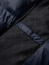 Ombre Clothing Moška topla jakna z rebrastimi zaključki Ombre Clothing