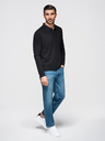 Ombre Clothing Moška polo majica z dolgimi rokavi Ombre Clothing