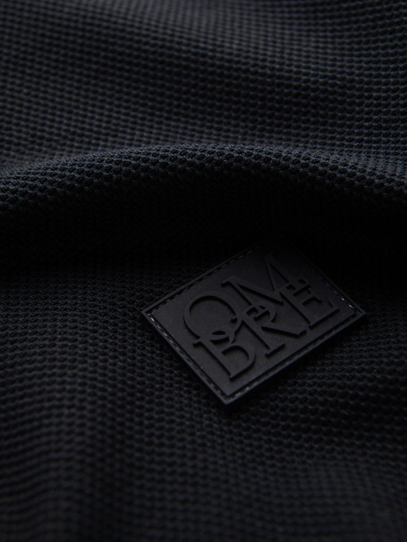 Ombre Clothing Moška polo majica z dolgimi rokavi Ombre Clothing