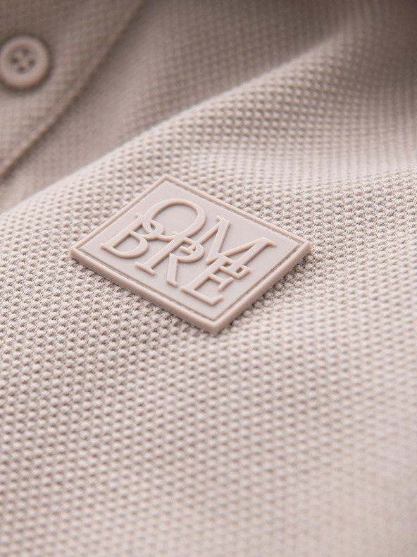 Ombre Clothing Moška polo majica z dolgimi rokavi Ombre Clothing