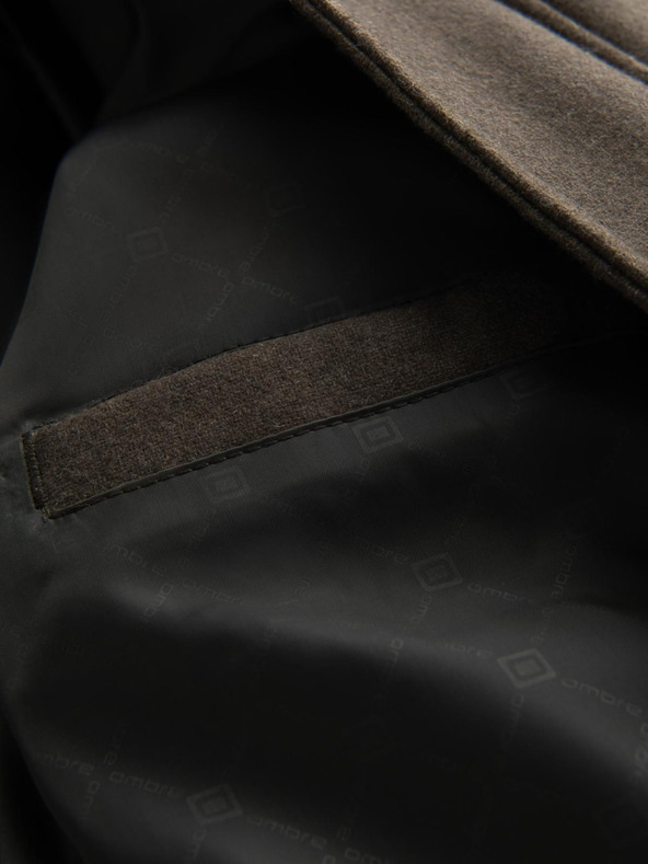 Ombre Clothing Moška jakna s kapuco Ombre oblačila