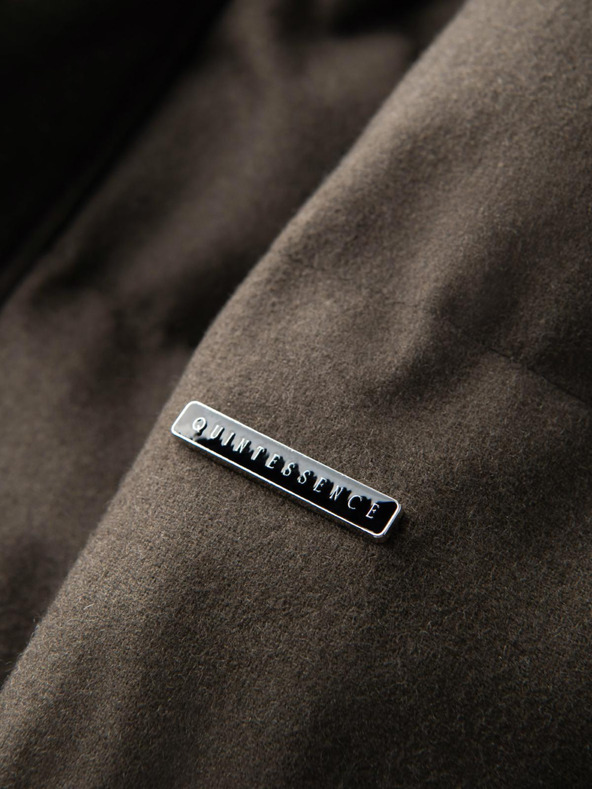 Ombre Clothing Moška jakna s kapuco Ombre oblačila