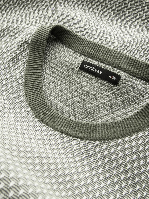 Ombre Clothing Moški pleteni pulover Ombre oblačila