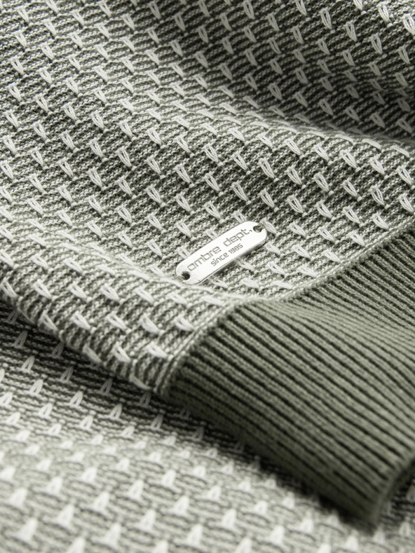 Ombre Clothing Moški pleteni pulover Ombre oblačila