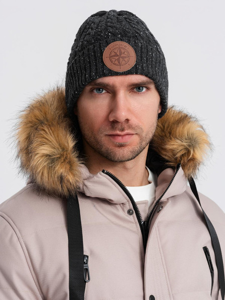 Ombre Clothing Ombre Clothing Moška kapa z okroglim dodatkom