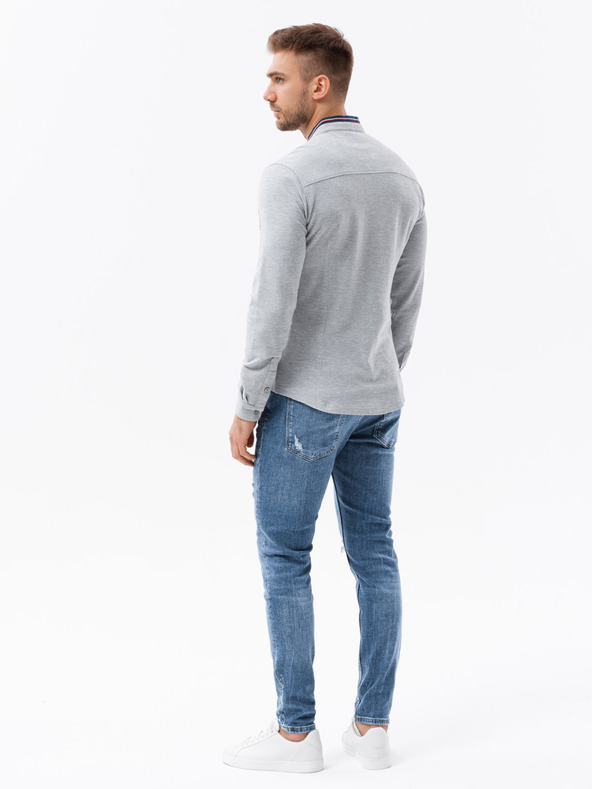 Ombre Clothing Moška srajca Slim Ombre Oblačila