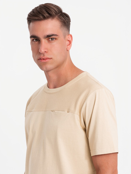 Ombre Clothing Moška bombažna majica Ombre oblačila