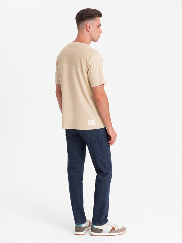 Ombre Clothing Moška bombažna majica Ombre oblačila