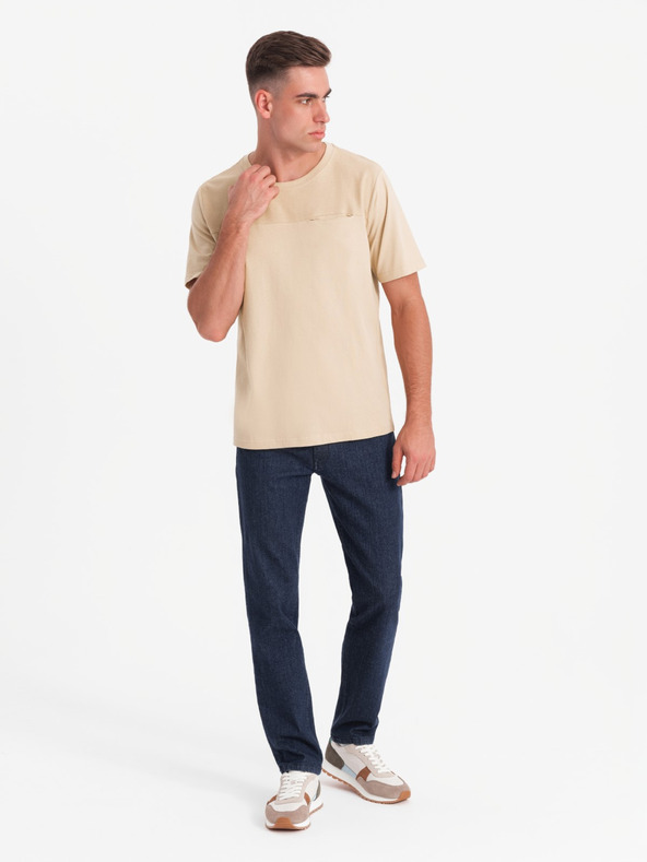 Ombre Clothing Moška bombažna majica Ombre oblačila