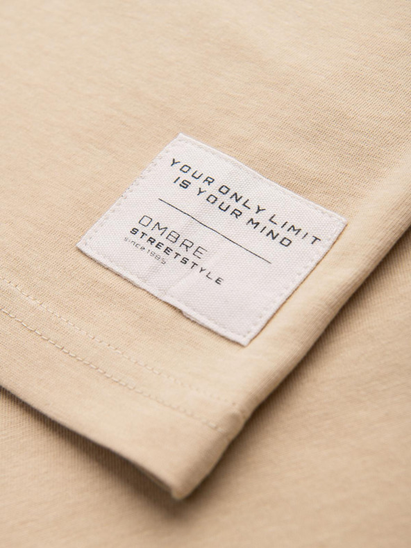 Ombre Clothing Moška bombažna majica Ombre oblačila