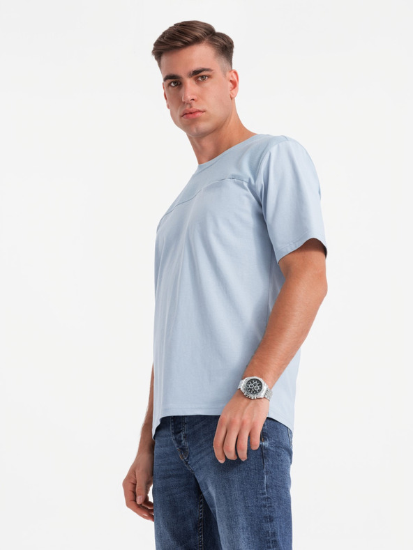 Ombre Clothing Moška bombažna majica Ombre oblačila