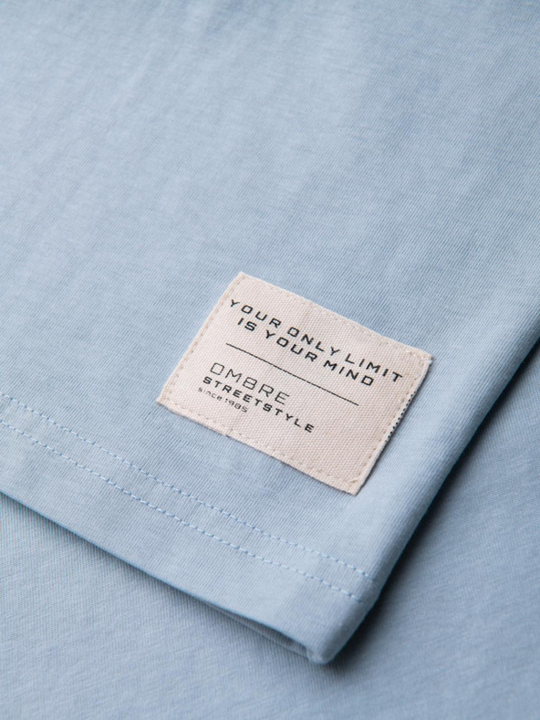 Ombre Clothing Moška bombažna majica Ombre oblačila