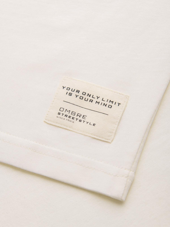 Ombre Clothing Moška bombažna majica Ombre oblačila