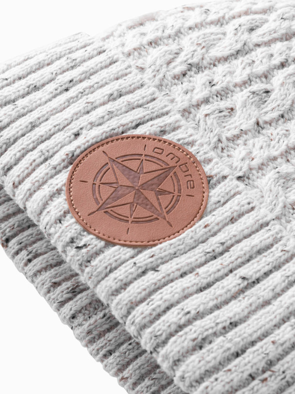 Ombre Clothing Ombre Clothing Moška kapa z okroglim dodatkom