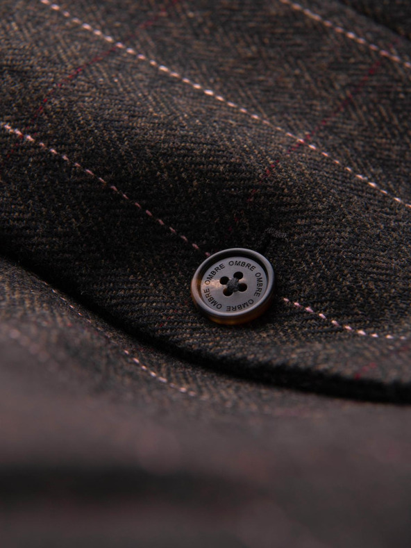 Ombre Clothing Elegantna moška strukturirana pletena jakna Ombre Clothing