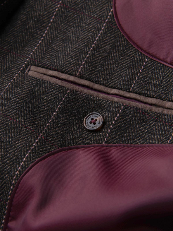 Ombre Clothing Elegantna moška strukturirana pletena jakna Ombre Clothing