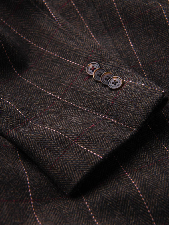 Ombre Clothing Elegantna moška strukturirana pletena jakna Ombre Clothing