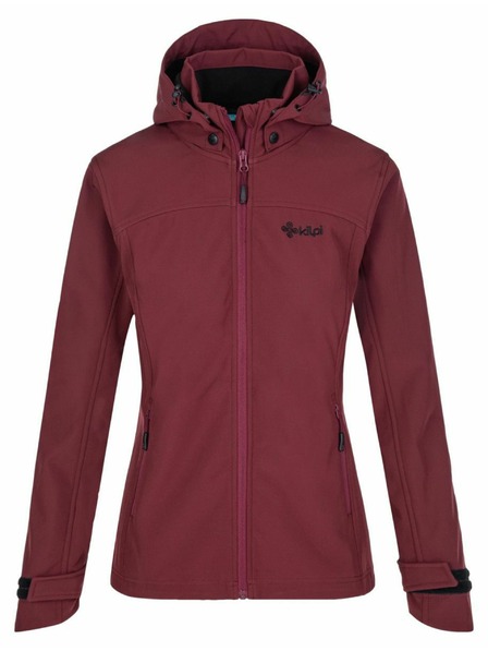 Kilpi Ženska bordo softshell jakna Kilpi RAVIA