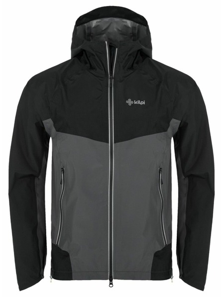 Kilpi Črno-siva moška športna jakna Kilpi Hurricane-M