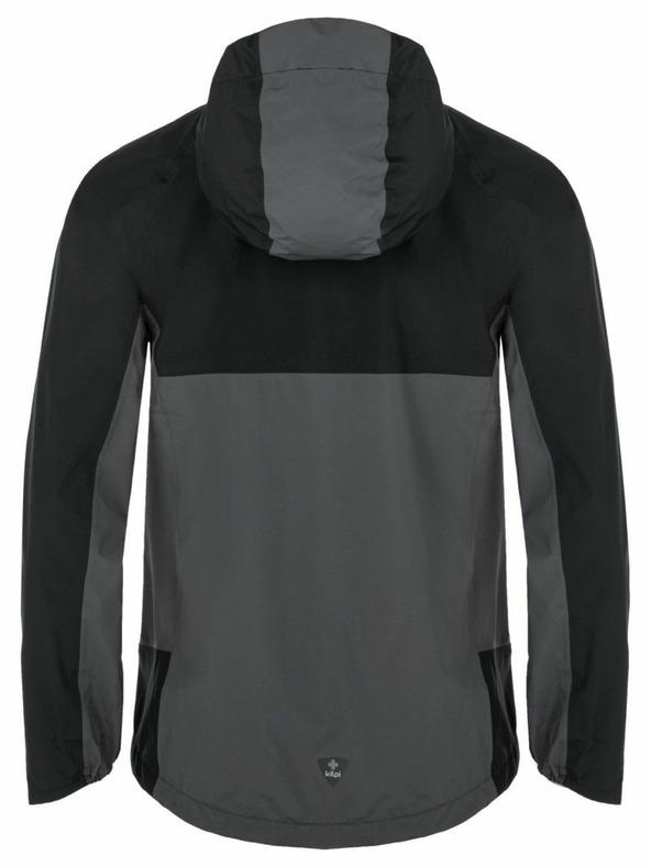 Kilpi Črno-siva moška športna jakna Kilpi Hurricane-M