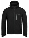 Kilpi Črna moška softshell jakna Kilpi RAVIO-M