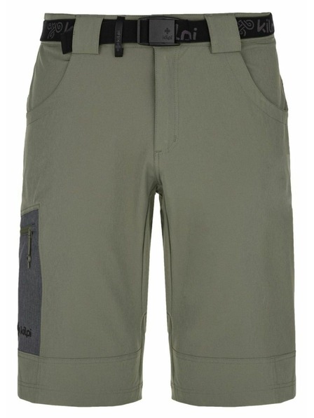 Kilpi Moške kolesarske hlače Kilpi NAVIA-M v barvi kaki