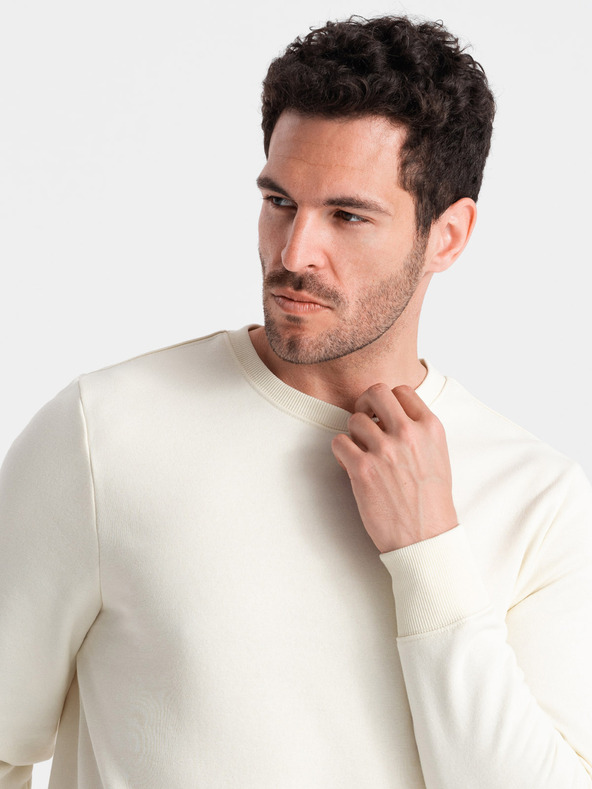 Ombre Clothing Moška bombažna jopa BASIC Ombre Clothing