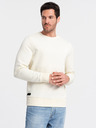 Ombre Clothing Moška bombažna jopa BASIC Ombre Clothing