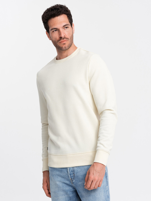 Ombre Clothing Moška bombažna jopa BASIC Ombre Clothing