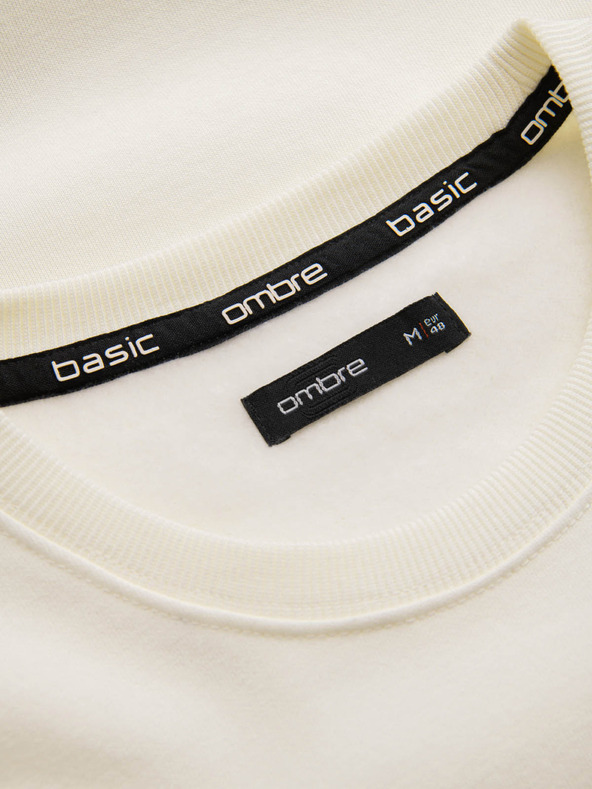 Ombre Clothing Moška bombažna jopa BASIC Ombre Clothing