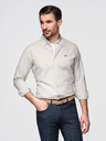 Ombre Clothing Moška bombažna srajca REGULAR FIT s finimi črtami Ombre Clothing