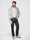 Ombre Clothing Moška bombažna srajca REGULAR FIT s finimi črtami Ombre Clothing